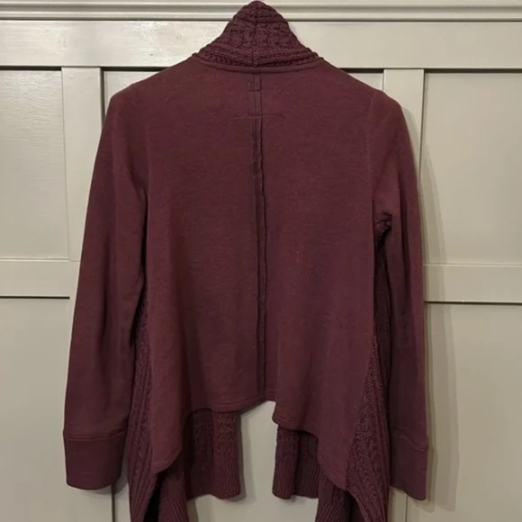 Anthropologie Saturday Sunday Neela Knit Open Front Cardigan Sweater Size Medium - Picture 11 of 12